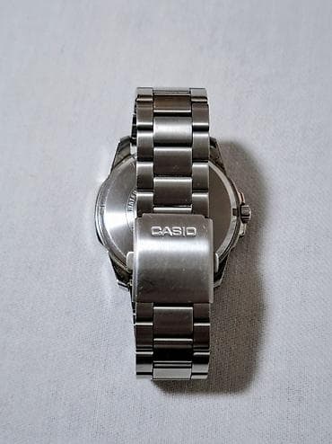 Muška obuća: Casio analogni muški ručni sat sa čeličnom narukvicom - Kućište i — 5