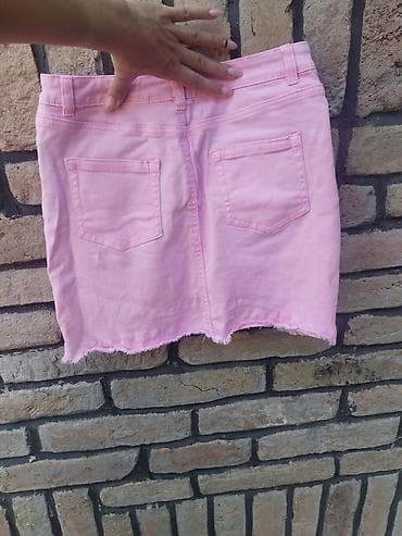 teksas haljine sinsay: Teksas suknja – veličina L. Struk: poluobim 39 cm, tegli do 42 cm — 5
