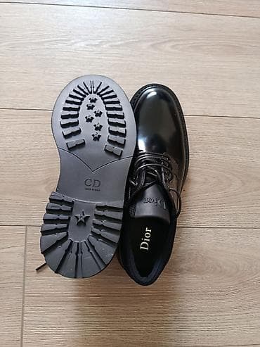 cipele mary jane: Muške elegantne cipele Dior – crne, lakovane - Model: klasične — 4