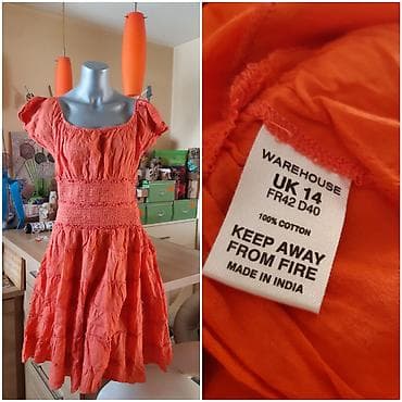 Skafanderi: Bela letnja haljina bez rukava - Kroj: A-linija, halter izrez sa uskim — 5