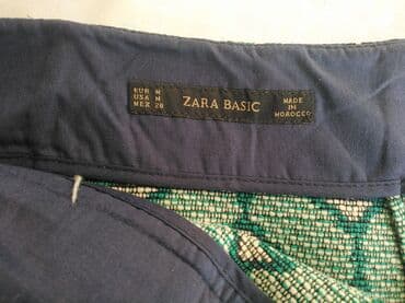 zara pantalone visoki struk: M (EU 38), Mini, bоја - Crna — 5