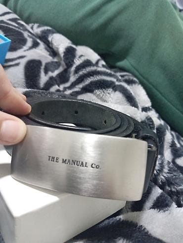 Kožni kaiš The Manual Co. - Brend: The Manual Co. - Materijal