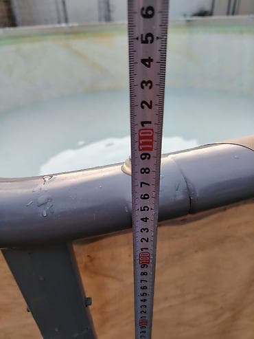 stalak za prsutu: NA PRODAJU BAZEN Bazen montazni 430x100, nije koriscen 2 godine, stoji — 2