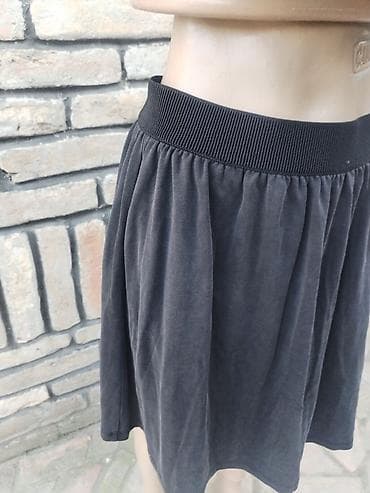 Venčanice i aksesoari: Suknja M veličina - Crna, lepršava suknja A-kroja do kolena - — 3