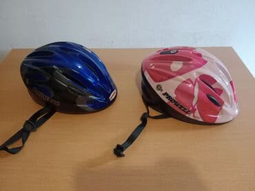 bicikle sa prednjim i zadnjim amortizerima: Helmet, For kids, Used — 1