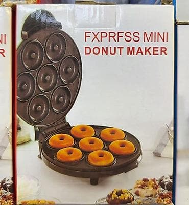 dolce gusto aparati: FXPRFSS Mini Donut Maker – aparat za mini krofnice - Kalup sa 7 — 1