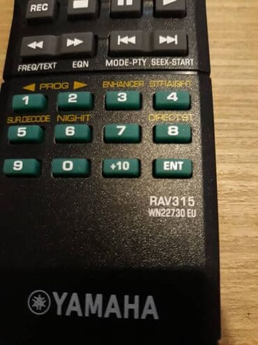 Kitchen Appliances: Yamaha RAV 315 Potpuno novi daljinski Za sledece modele YHT380 — 3