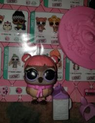 mala sirena igracka: Lol original Stage owl  - fuzzy pets - sova . Original lutka ljubimac — 2