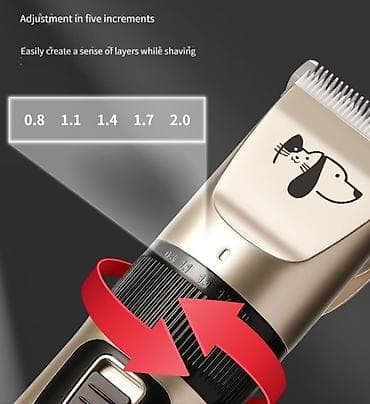 zlatni retriver cena: Bežična mašinica za šišanje kućnih ljubimaca – set - Snažan i tih — 4