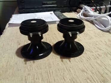 Video igre i konzole: Horne-okrugle; r=10cm; 8 oma; visina 9,5cm; magnet 7,2cm; ispravni; — 2