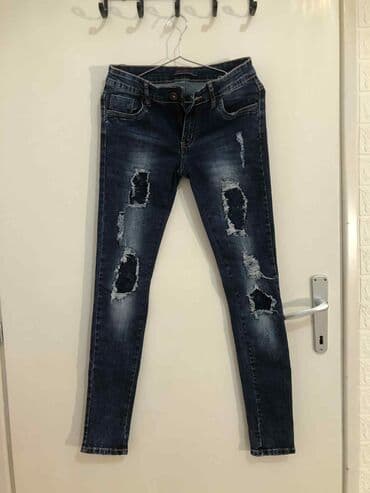 Women's Sweatsuits: Oba para 800dinara,jedne 500dinara. Ženske skinny farmerke, tamno — 3