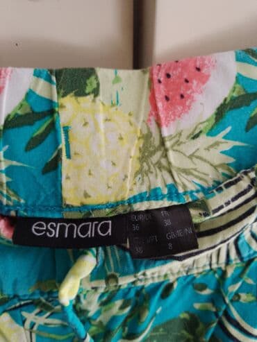 zvonarice pantalone: S (EU 36), Regular rise, Palazzo — 5