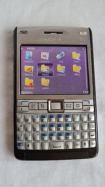 Video igre i konzole: Nokia E61i – klasični poslovni telefon sa QWERTZ tastaturom - Model — 2