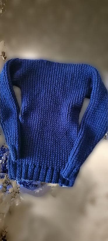 new era kacketi: Džemper novi ručno pleteni vel L. Obim grudi 70 cm, dužina 60 cm — 8