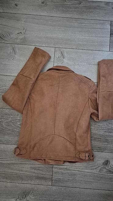 Kancelarijski nameštaj: Ženska jakna Minx Moss - Model: moto/baiker stil sa asimetričnim — 2