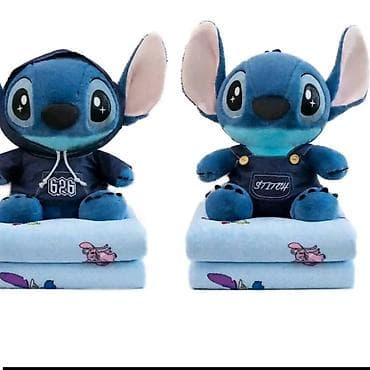 biseri za kosu: Plišano ćebe i igračka STITCH U kompletu dolazi mekano ćebe i igracka — 3