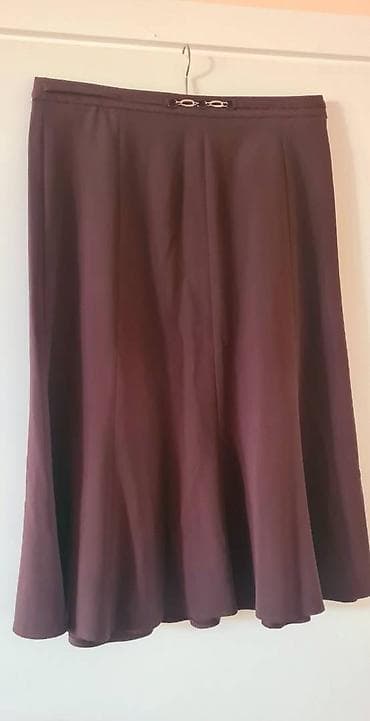 Braon cviklasta suknja, veličina 40