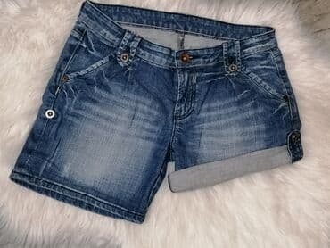 pantalone versace: L (EU 40), Teksas, bоја - Svetloplava, Jednobojni — 4