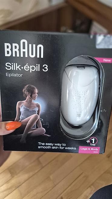 Braun Silk-épil 3 epilator – model 3370, Legs & Body - Sistem za na lalafo.rs Braun Silk-épil 3 epilator – model 3370, Legs & Body - Sistem za