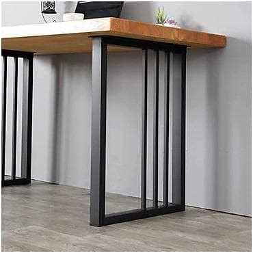 stilski namestaj krusevac: Metalne noge za sto – moderni industrijski dizajn - Materijal: čelik — 1