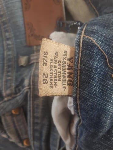 zenske mokasine broj 42: Prelepe farmerke 26 br. Kao na slici poluobim struka 35cm — 5