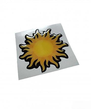 mini klima za auto: SUNCE - stiker - 1276 📌 Opis: Samolepljivi stiker izradjen od — 1