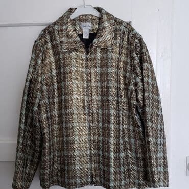 new yorker sako: L, Plaid — 1