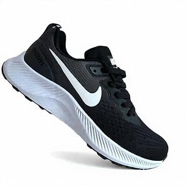 Patike: Patike za trčanje – crno‑bele - Lagani i prozračni gornjište od — 1