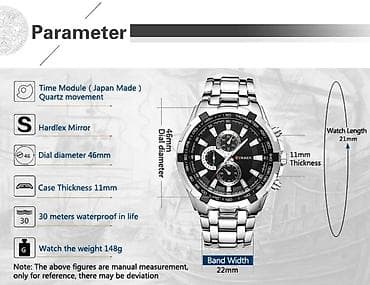 sat valjevo: Ručni sat CURREN Premijum u 2 boje + poklon Vrhunski kvalitet. Deluje — 5