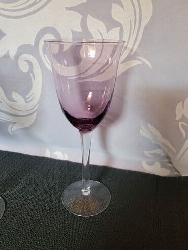 swarovski case za vino cena: Case duvano staklo za vino iz 80ih. Case za vino u 4 boje,perfektne — 8