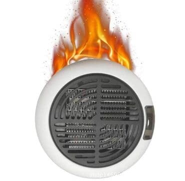 daljinski za kapiju: Mini grejalica na daljinski 1000W Mini grejalica na daljinski 1000 W — 1