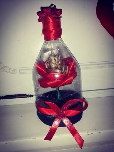 abc prasak za ves: Ruza saten rucni rad idealan poklon za 8 mart 1 na stanju 500 din — 1