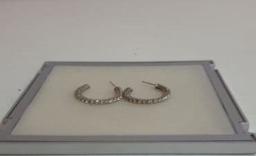 srebrna ogrlica sa krsticem: Hoop earrings, Esprit, Material: Silver — 1