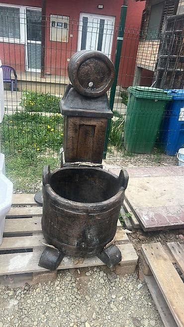 set gedora cena: Dekorativna baštenska fontana od veštačkog kamena (betonski/liveni — 1