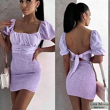Haljine: Mini haljina Emi Moda – Made in Italy
 S M L — 4