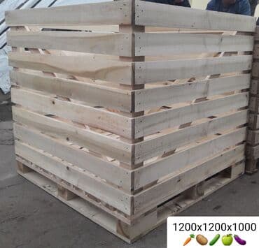 Drvena građa, šperploča: Box palete - sanduci za voće i povrće ‼box palete‼ ‼drvene palete‼ — 1