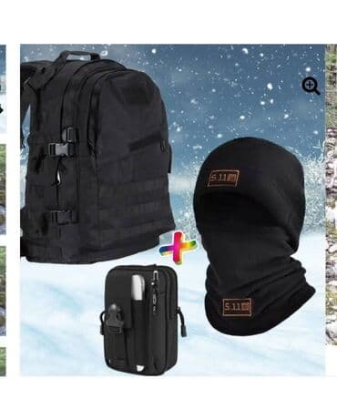 stvari za maturu: Zimski komplet crni Cena 3900 Bilo da idete na skijanje planinarenje — 3