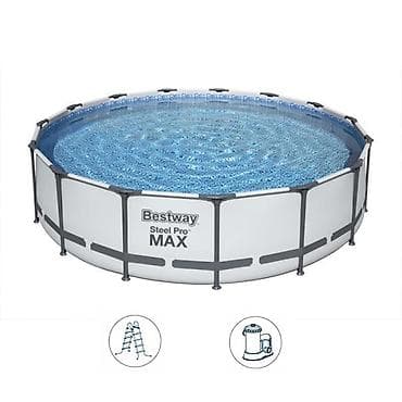 svrljig bazen: Bazen za dvorište BESTWAY Steel Pro MAX 366x100 cm sa čeličnim ramom i — 1