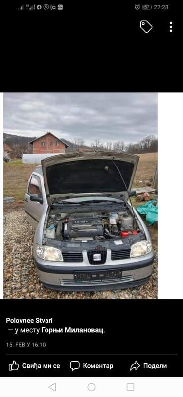 Ostala vozila: Delovi seat IBIZA — 2