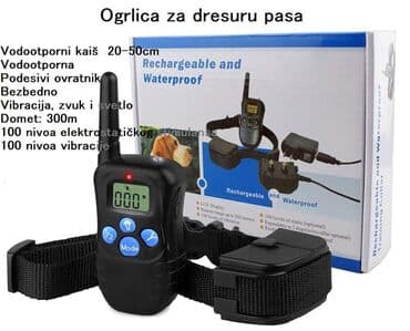 Oprema za kućne ljubimce: Cena 3850 din Vodootporna teletakt ogrlica Podesivi okovratnik — 1