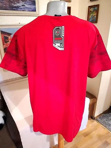 Lične stvari: Men's T-shirt bоја - Crvena — 4