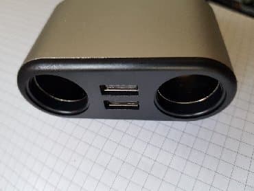 grejalica na upaljac: Auto punjač razdelnik na 2 upaljača i 2 USB Nov auto punjač razdelnik — 4