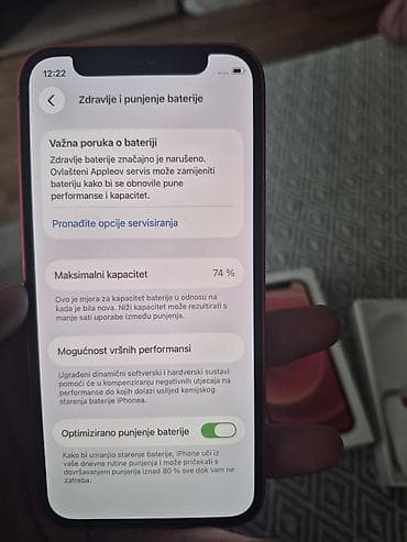 iphone 25w: IPhone 12 (PRODUCT)RED – 64 GB - Boja: (PRODUCT)RED - Ekran: Super — 7