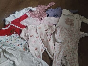 lutke za bebe devojcice: Paket: Bodiji, Za devojčice, uzrast: 3-6 meseci — 1