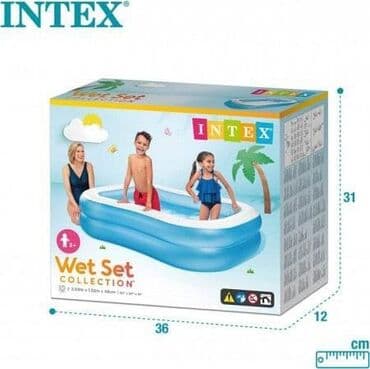 bazen intex 610x305x122: Intex kk57180 Porodični Bazen 203 x 152 x 48 cm Dimenzije: 2,03m x — 3