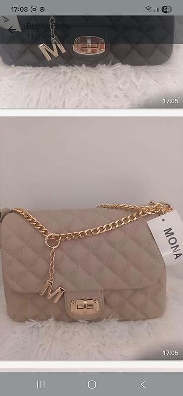 mona haljine: MONA ženska torba preko ramena - Model: klasična preklop torba sa — 2