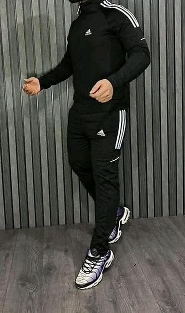 springfield muske bokserice: Trenerka Adidas, bоја - Tamnoplava — 2