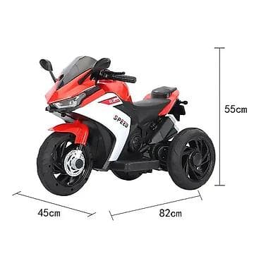 dres crvene zvezde za decu: Motor na akumulator DELFINO Speed R3 – crveni (šifra: DEL-618-R-230) — 1