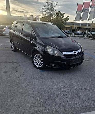 škoda polovni automobili: OPEL ZAFIRA 1.9 8V - KOMPLETAN AUTO U DELOVIMA | 1.9cdti 88kw crna — 2