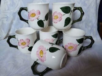 cena komarnika po kvadratu: Solje vintaz Villeroy - Boch Nemacka,Wild Rose. Solje vintaz,nemacke — 5